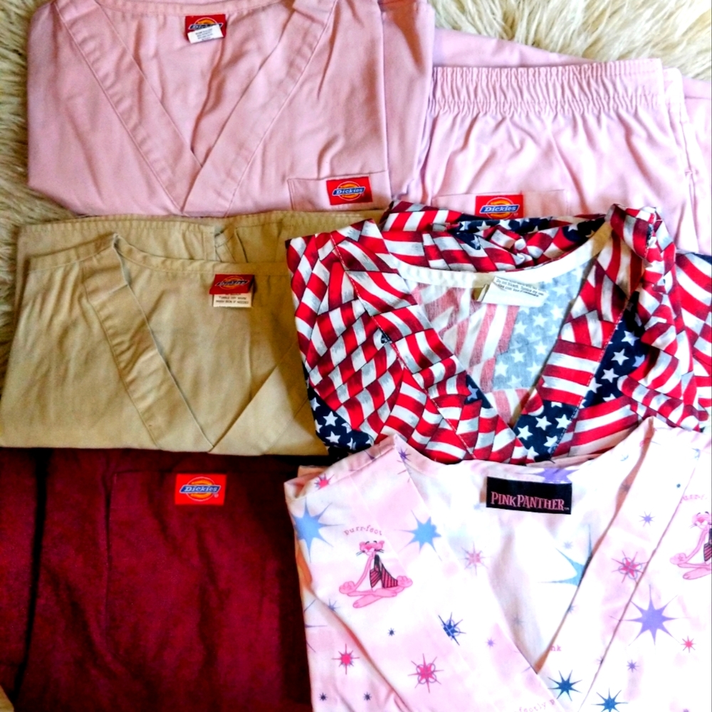 Women's Scrub Tops and bottoms